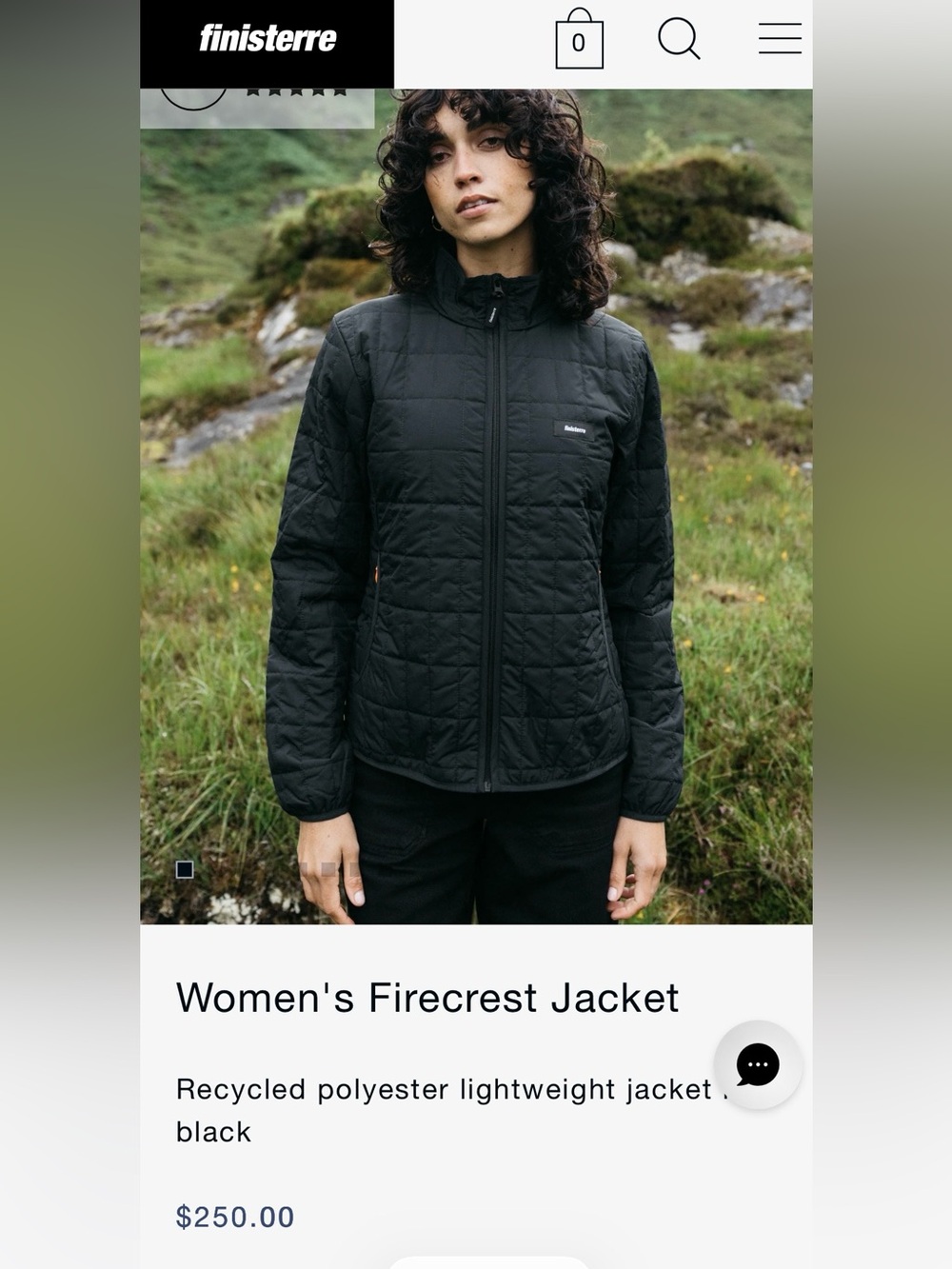 New Finisterre Firecrest Jacket size 16UK/US 12